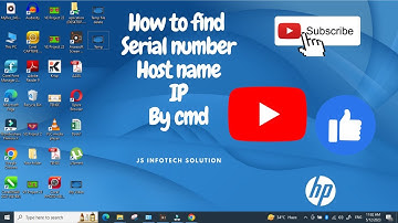Find serial number, host name, IP address