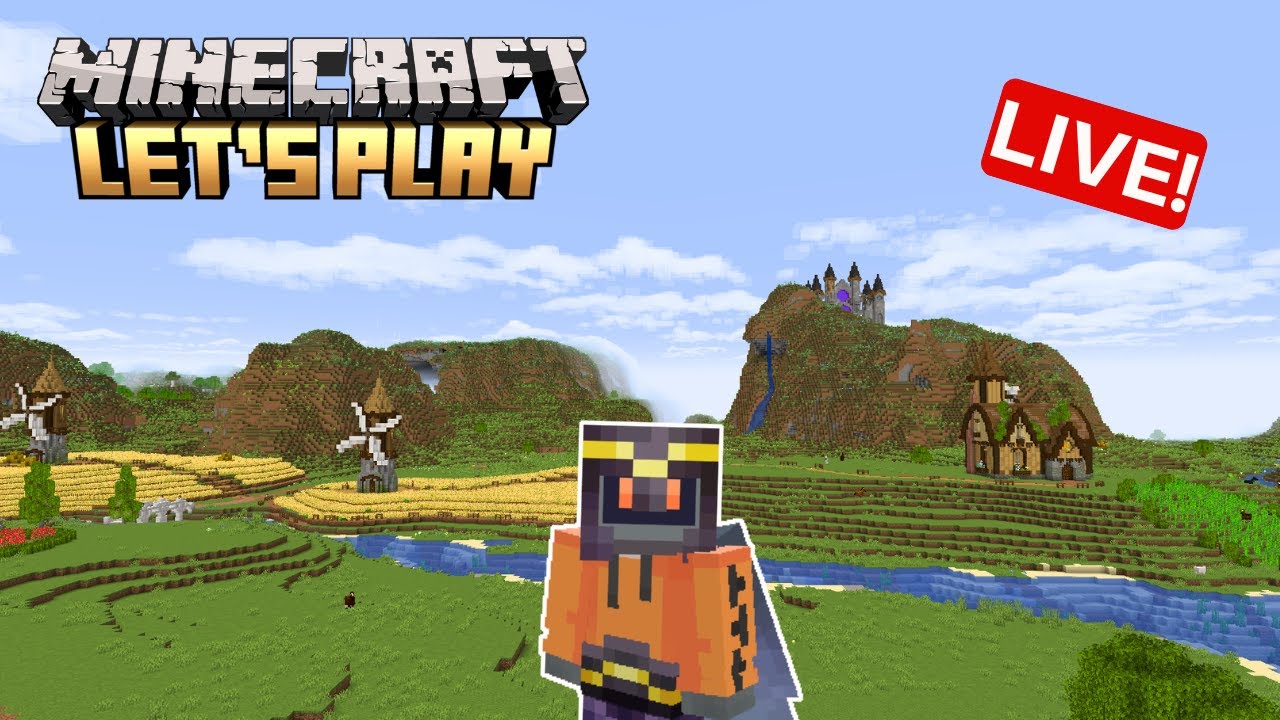 Just hanging out! - Minecraft Let's Play - Live - YouTube