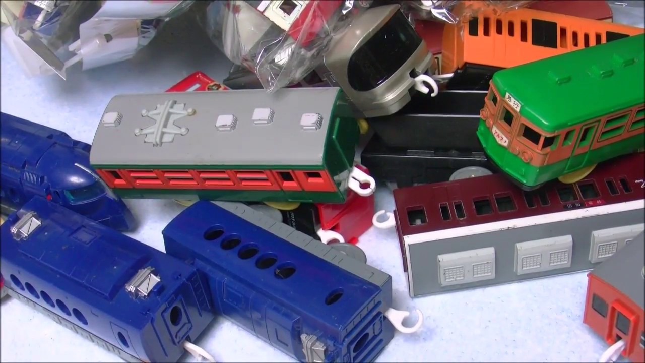 平成レトロ プラレール ジャンク品 大量 おまとめセット 激安入手】 プラレールおまとめセット大量 Part2 - YouTube