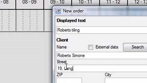 Staff Scheduling Software Quickstart: Enter order