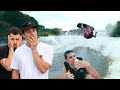 We Tried to Backflip on a Wakeboard Behind a Speedboat