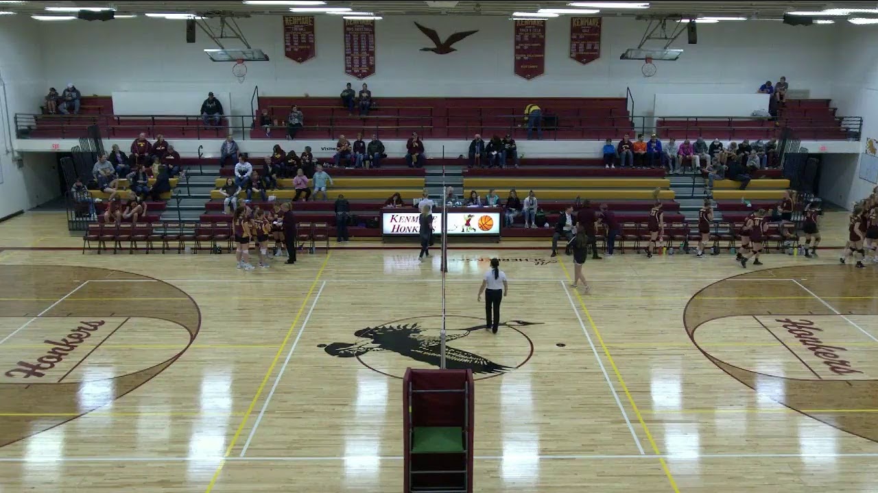 Kenmare High School vs. Powers Lake C/JV JV Womens' Volleyball YouTube