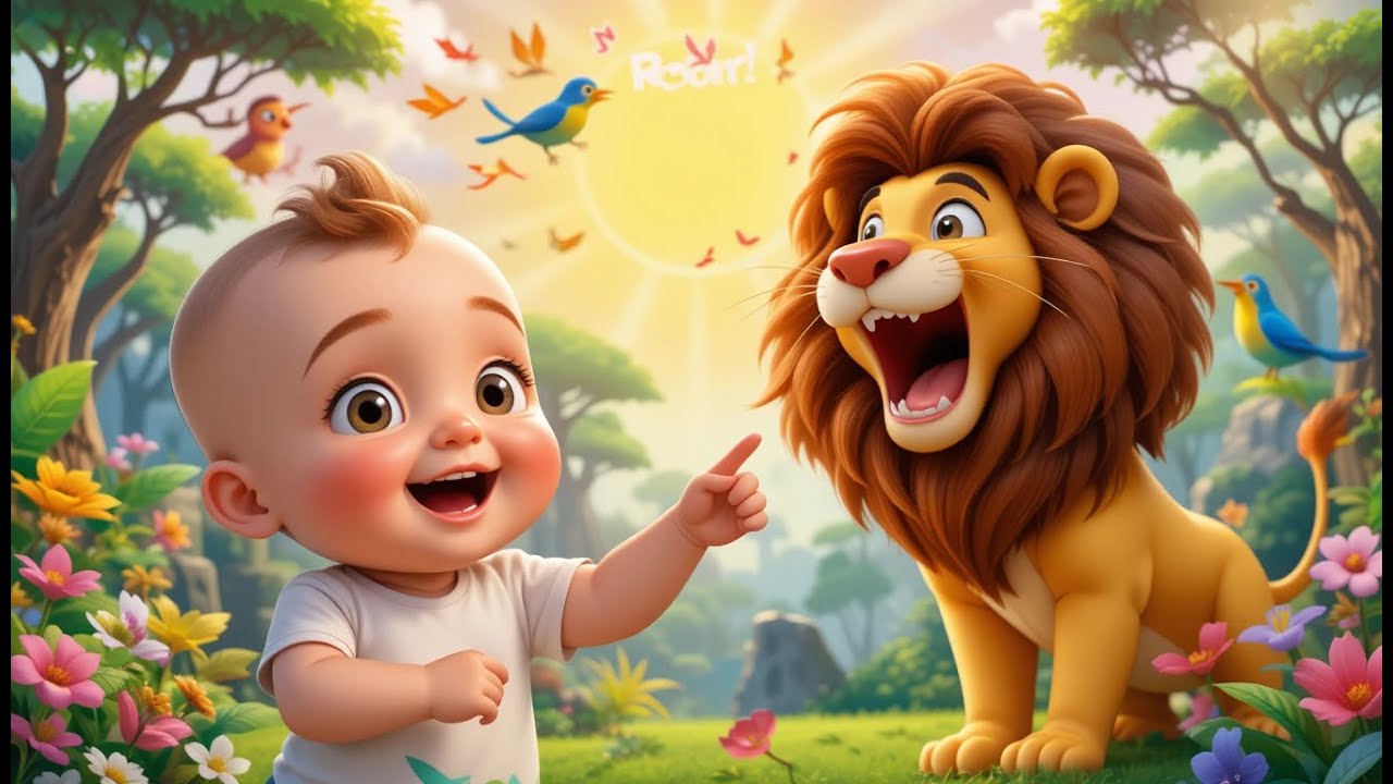 Песенка о приключениях животных в зоопарке 🦁🐵🐧 | Песенка о животных и зоопарке для детей | Детски...