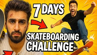 No Experience, No Coach - I Learned Skateboarding In 7 Days