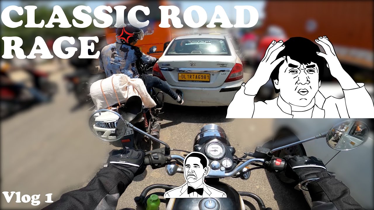 CLASSIC ROAD RAGE | Daily Observations #1 2023 | Angry Drivers Delhi ...