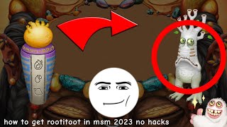 how to get rootitoot in msm 2023 no hacks