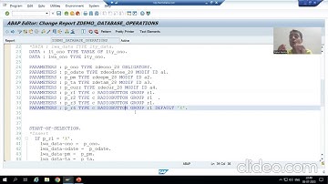 116 - ABAP Programming - Database Operations - DELETE Part2