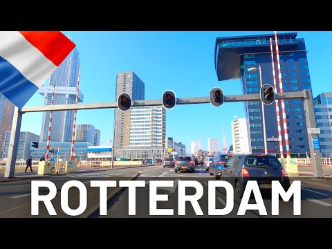 ROTTERDAM Driving Tour Part 2 ?? Holland Tour of Rotterdam