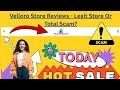 Velloro Store Review – Legit or Scam? | Honest Online Shopping Analysis 🛑