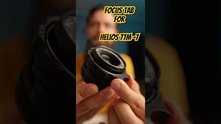 Helios 77M-4 lens mod || 3d printed focus tab #cameragear