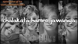 chalakata hamro jawaniya Raja bhojpuri song lyrics by gurugang @GURUGANG777LOFI