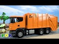 Caminhão de lixo - Caminhão crianças Vídeos - Bibo em Português