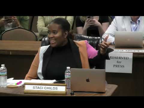 SBOE Member Childs Speaks for Up Excellence Academy
