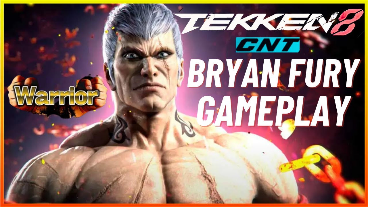 TEKKEN 8 BRYAN IS CRAZY | BRYAN FURY CNT GAMEPLAY - YouTube