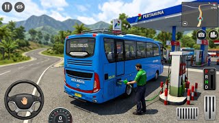Coach Bus Simulator Offroad Drive 😱 Real Bus Game 2026 | Android Gameplay  screenshot 1