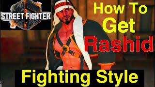 Street Fighter 6 How to find Rashid in world tour mode - Trainer / Fighting style