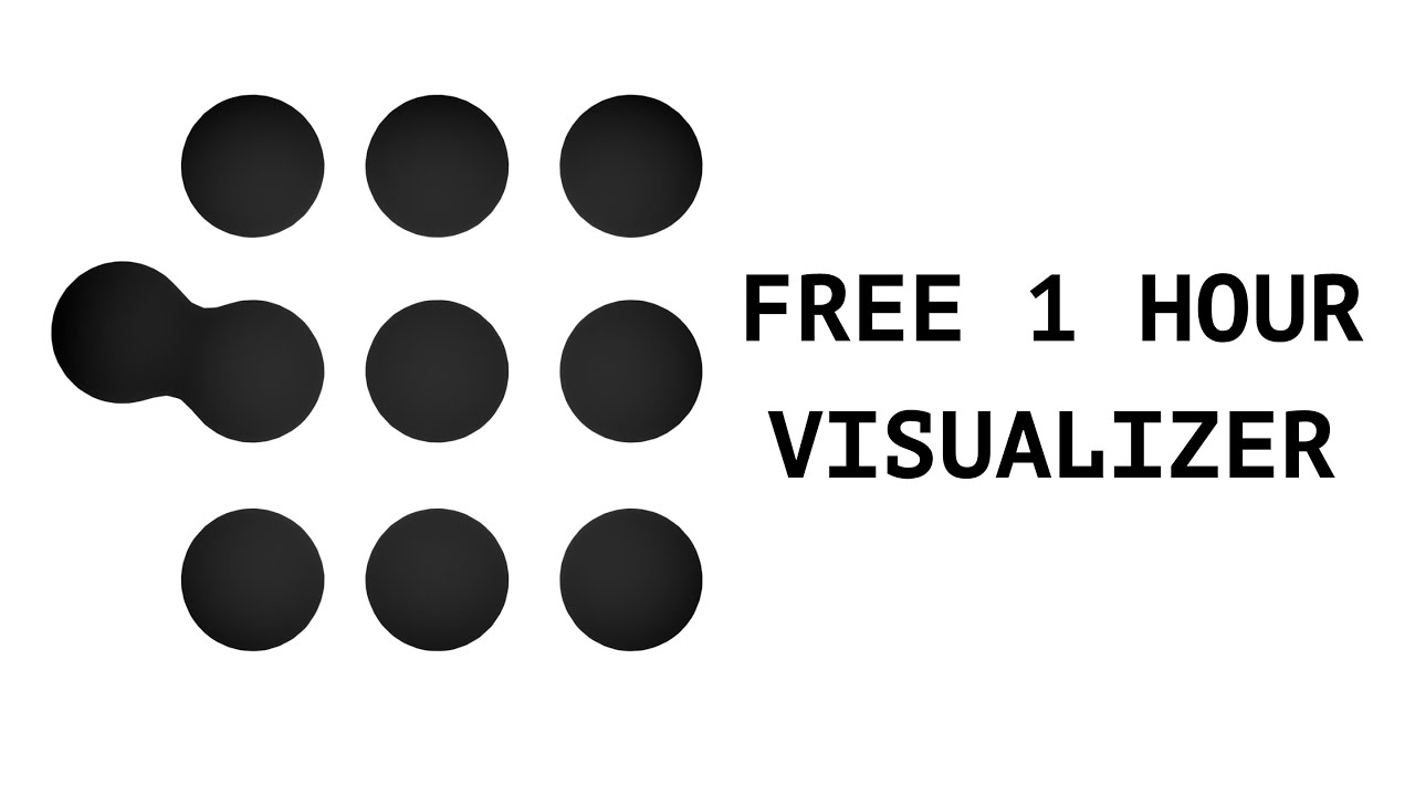 Bubble Loop 1 HOUR visualizer - YouTube