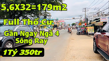 ☘️ Bán Lô Đất Gần Ngã 4 Sông Ray ||KDC Sổ Riêng Full Thổ Cư Huyện Cẩm Mỹ, Tỉnh Đồng Nai