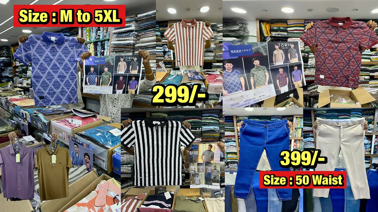 Festive Clothes from ₹299! M to 5XL Sizes | First Time in Mumbai | Big Size T-Shirts, Jeans & Pants