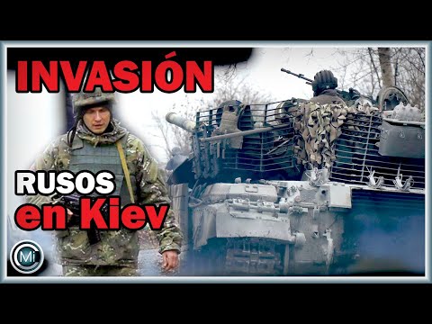 Los soldados rusos entran en Kiev