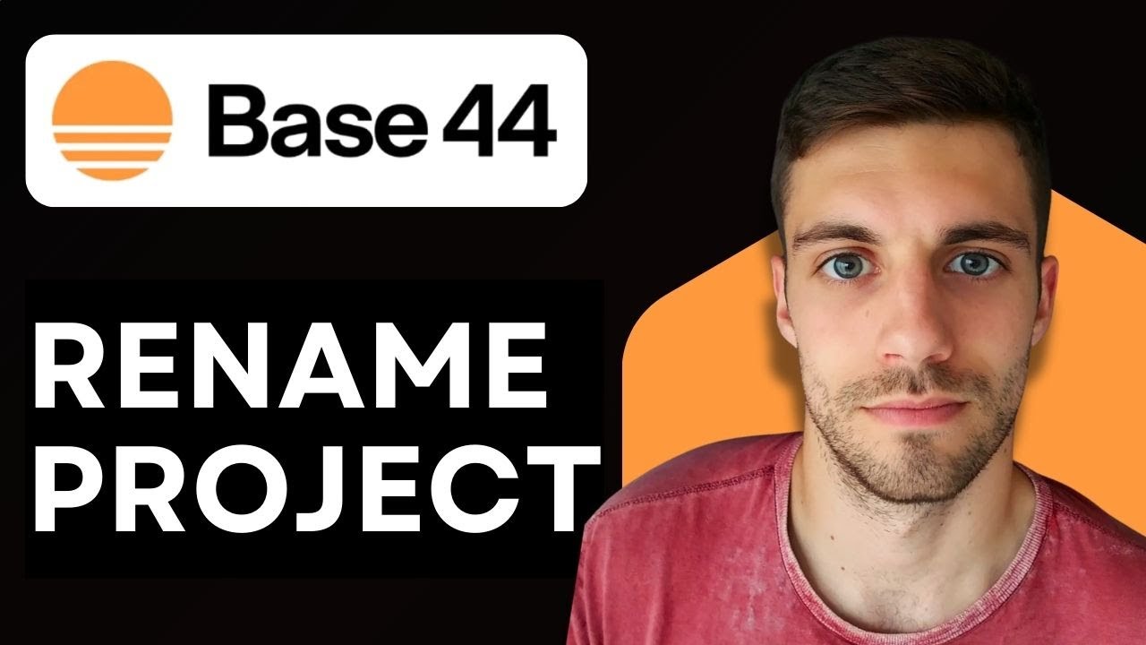 How to Rename Project in Base44 (2026 Quickly & Professionally) - YouTube