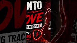 LOCK INTO THE GROOVE | HARD ROCK BACKING TRACK IN E | SHORT #11