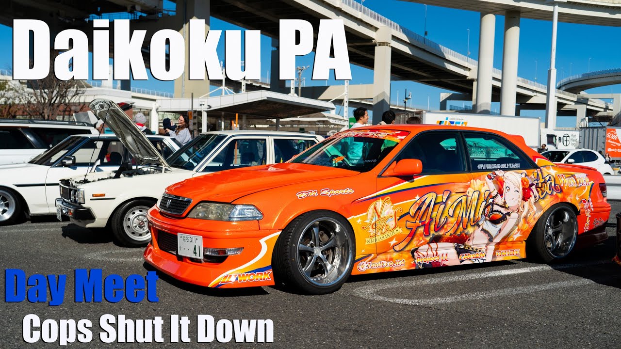 Daikoku Day Meet | Too Many Cars | Cops Shut It Down - YouTube