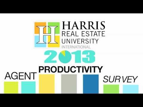 2012-13 Harris Real Estate University Agent Productivity Survey
