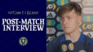 Ben Gannon-Doak Post-Match Reaction | Scotland 2-1 Belarus | Scotland National Team