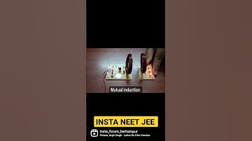 mutual induction live demonstration 🔥#neet2023 #physics #mutualinduction