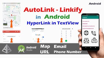 AutoLink in Android | Linkify TextView | Android TextView Hyperlink example