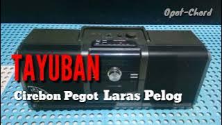 TAYUBAN CIREBON PEGOT LARAS PELOG PESINDEN HJ.DUNIAWATI KASET PITA