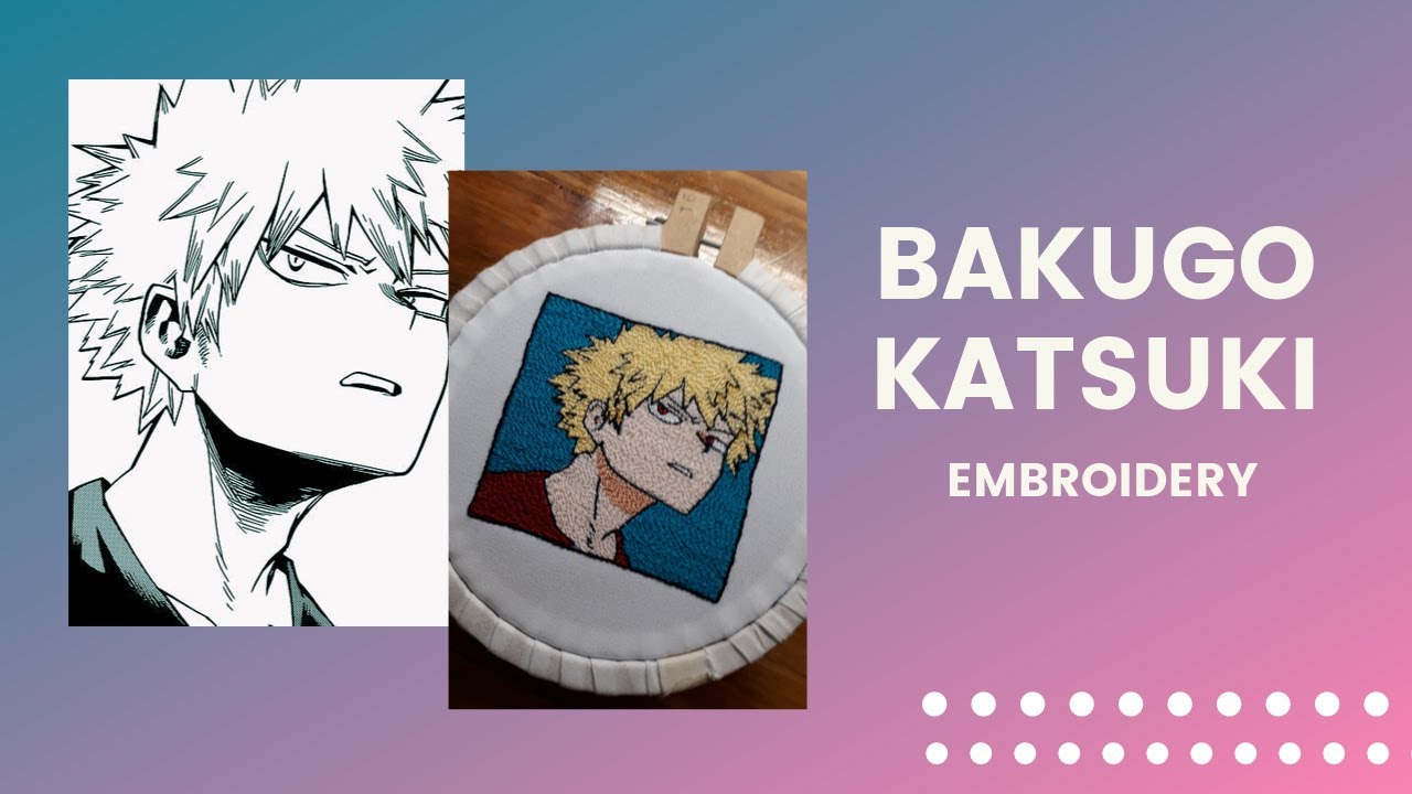 Bakugo Katsuki - Emobroidery