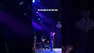 My 2nd night on tour with Alex Isley