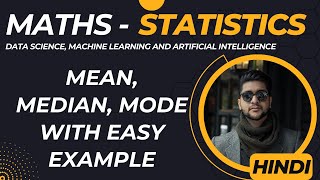 Mean Median Mode || central tendency mean median mode || Maths and Statistics Tutorial