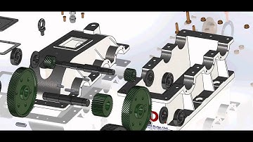 [SADC] - SolidWorks Animation - Mô phỏng hộp giảm tốc