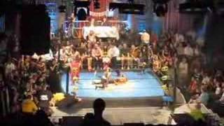 Lucha Vavoom Beating Up Chicks