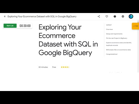 Exploring Your Ecommerce Dataset with SQL in Google BigQuery
