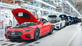 Inside Best AMG Factory in Germany  MercedesAMG SL Production Line