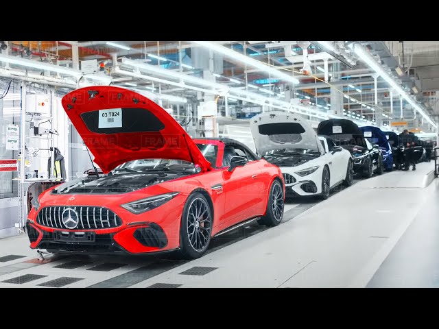 Inside Best AMG Factory in Germany - Mercedes-AMG SL Production Line class=