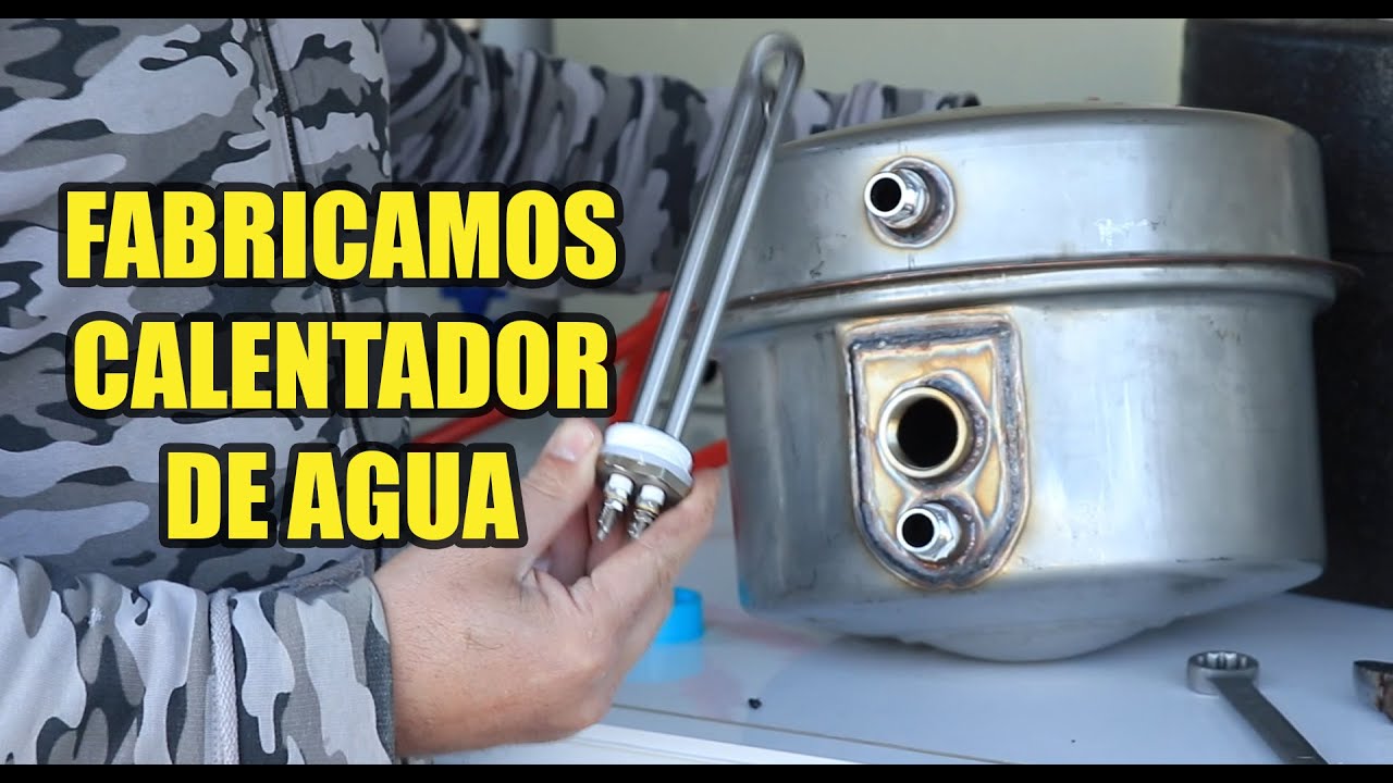 06# AGUA CALIENTE en un VEHÍCULO VIVIENDA: Fabricamos Termo para Calentar  Agua