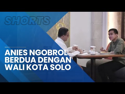 Ngobrol Berdua dengan Anak Jokowi, Anies Puji-puji Kota Solo hingga Sharing Pengalaman ke Gibran