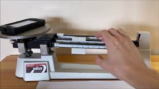 Measuring Mass with a Triple Beam Balance