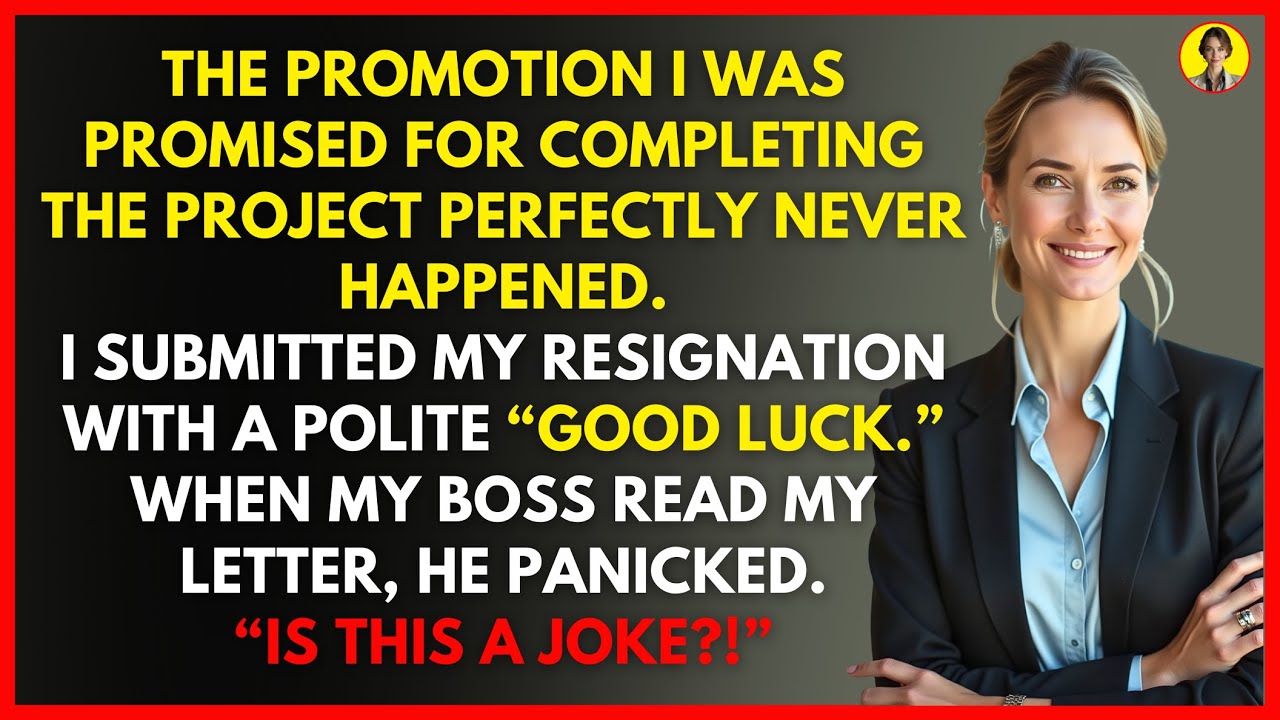 My Boss Broke His Promotion Promise — And That’s When I Walked Out.