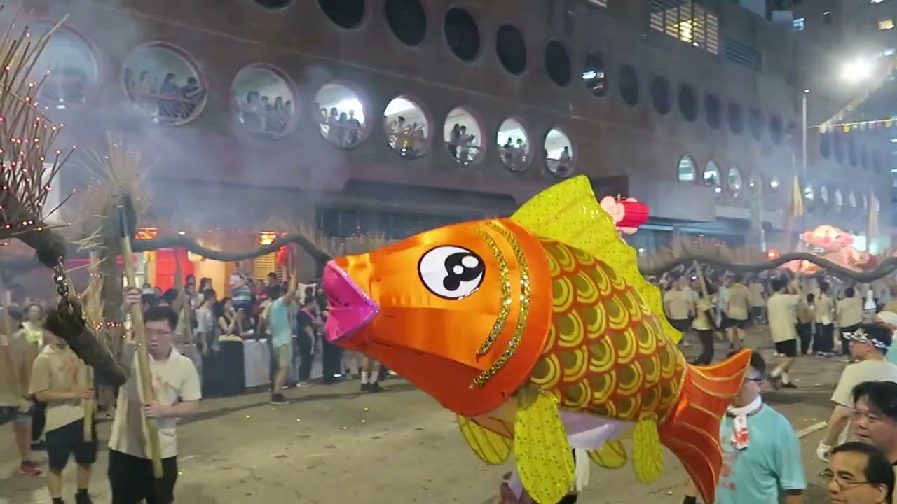 2024 9 18 大坑火龍第三天,大火龍,換香,再舞,盤龍