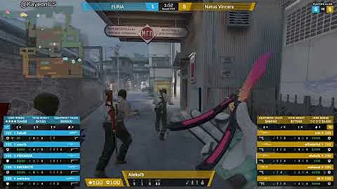 Aleksib Demo ( 8-8 ) Natus Vincere vs FURIA ( TRAIN ) POV | StarLadder Budapest Major 2025