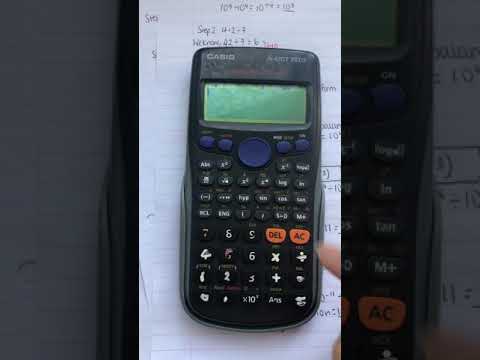 Video: Hur sätter jag min miniräknare i radianläge?