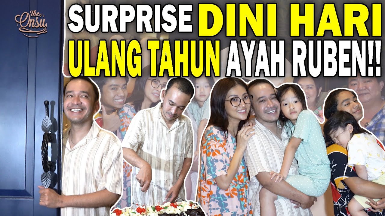 AYAH RUBEN DAPAT KEJUTAN‼️ DINI HARI DIKASIH SURPRISE ULANG TAHUN‼️ | THE ONSU FAMILY