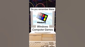 Do You Remember These ‘90s Computer Games #Nostalgia #Gaming #90s #PCGaming #90sGamer #Microsoft