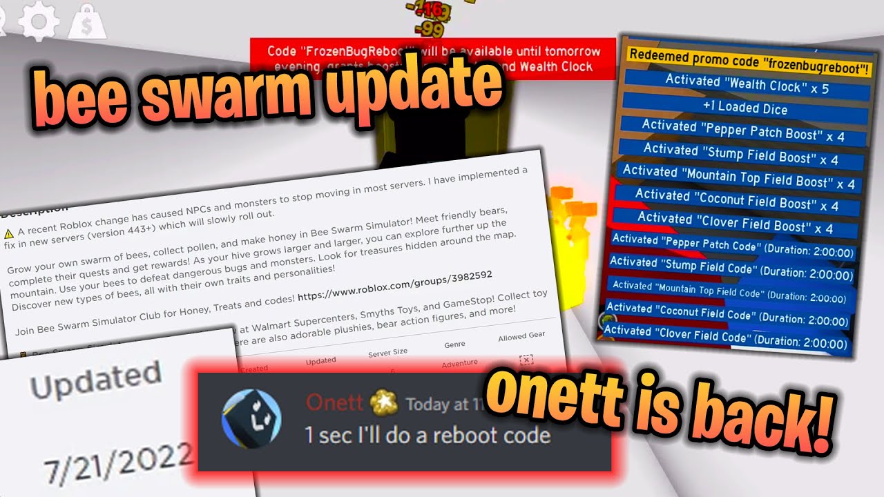 4 SECRET CODES THAT WILL CHANGE YOUR LIFE in BEE SWARM SIMULATOR